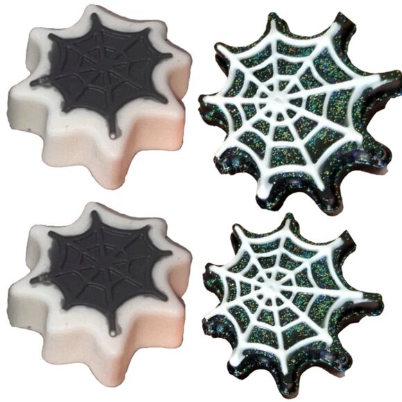 Cobb Webb Soaps Set 6 Halloween Soaps, Handmade Party Favors, Gothic Party Gift - Picture 6 of 16